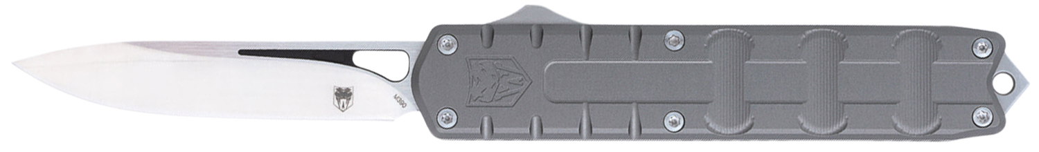CobraTec CTEGRYM390DNS Enforcer SL/PL Gray 3.25" M390 Drop Point Knife