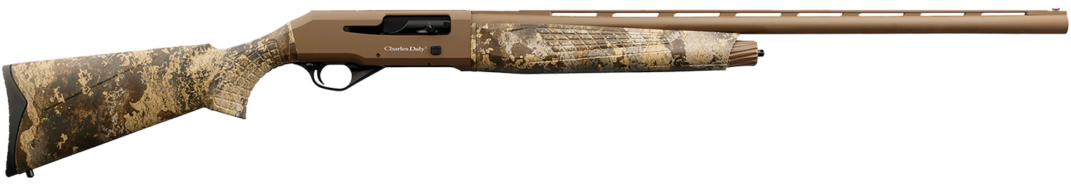 Charles Daly 601 12GA Semi-Auto Shotgun 28" Barrel TrueTimber Prairie - CHARLES DALY - 12 GAUGE