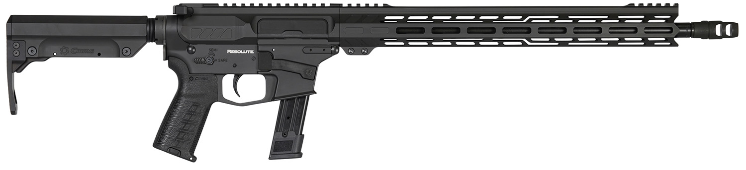 CMMG 92AE6FBAB Resolute MK17 9mm Luger 16.10" 21+1 Black Cerakote...-img-0