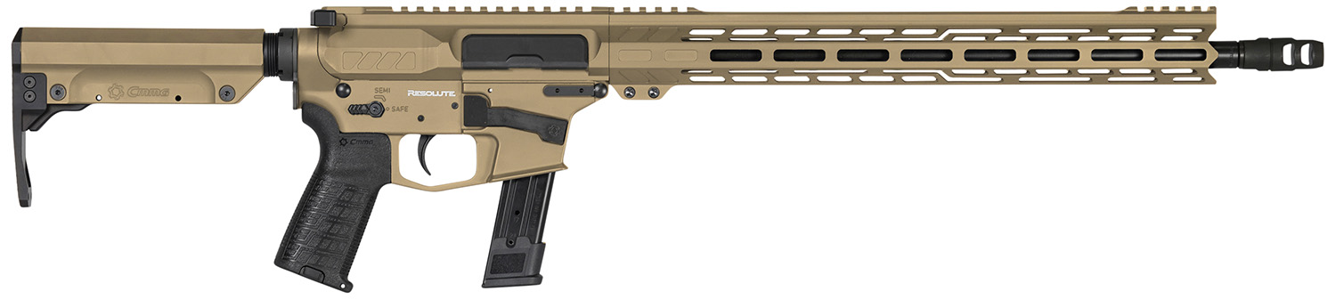 CMMG 92AE6FBCT Resolute MK17 9mm Luger 16.10" 21+1 Coyote Tan Cerakote...-img-0