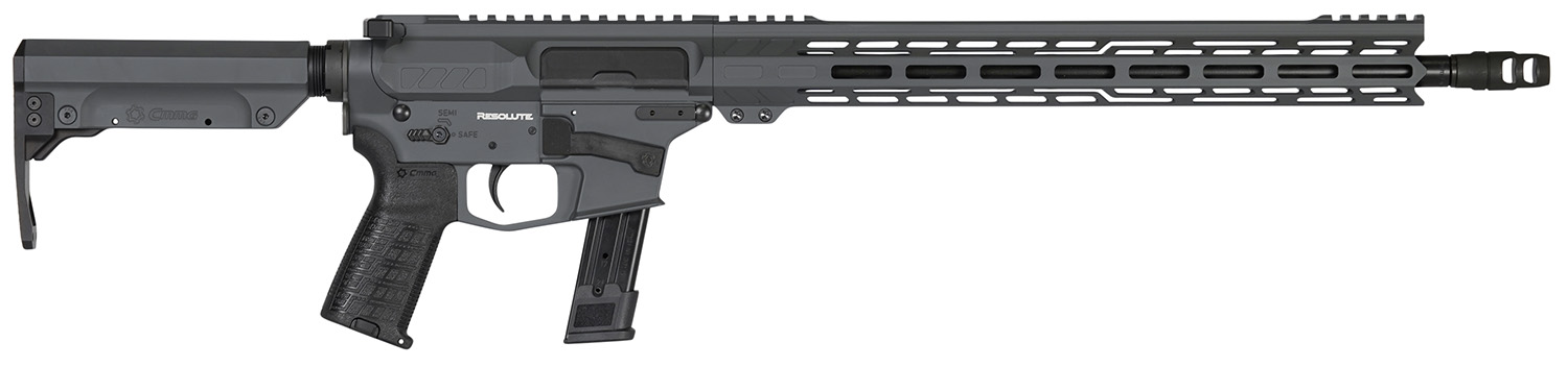 CMMG 92AE6FBSG Resolute MK17 9mm Luger 16.10" 21+1 Sniper Gray Cerakote...-img-0