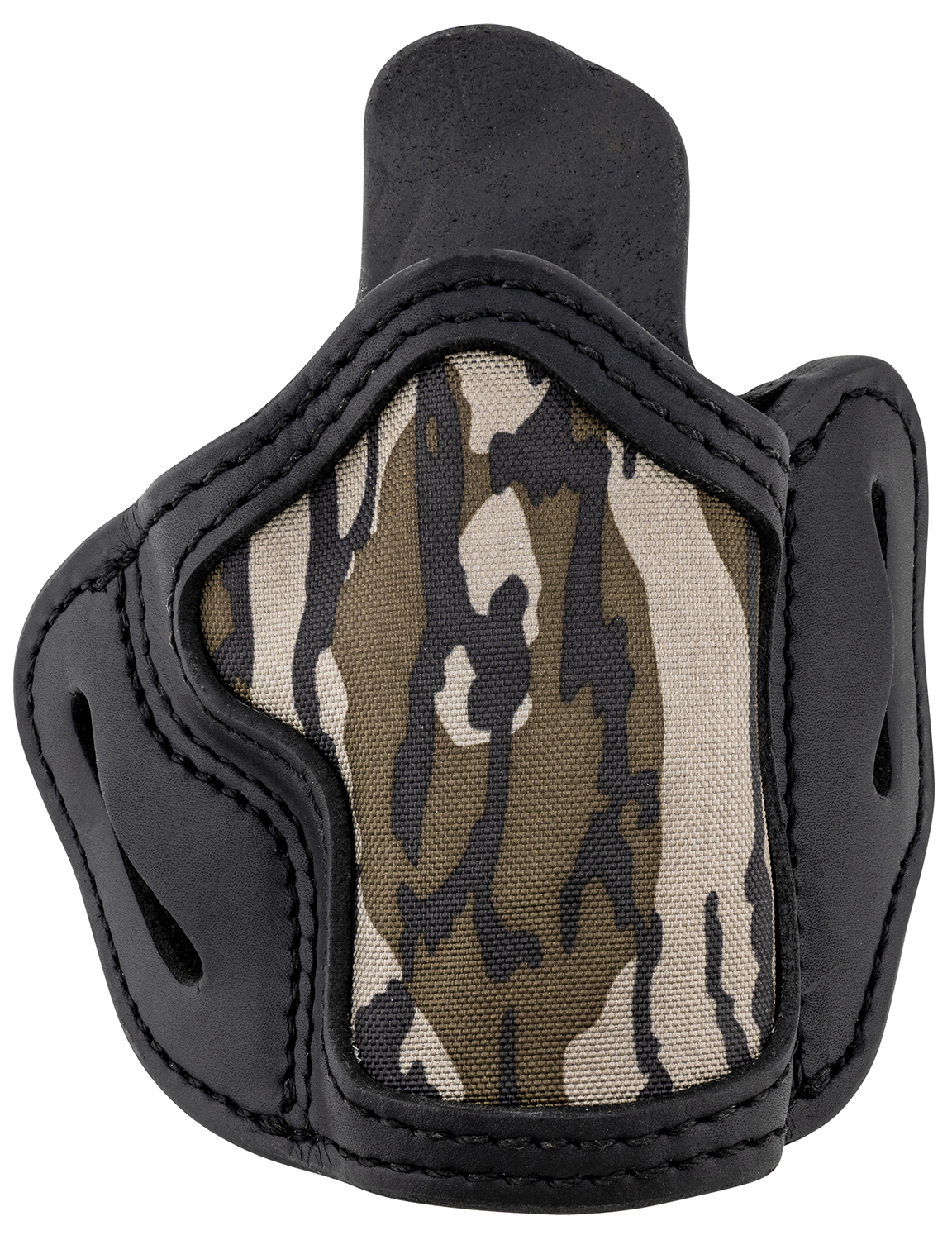 1791 Gunleather MOBH24SSBLR BH2.4S Optic Ready OWB Holster Mossy Oak/Black