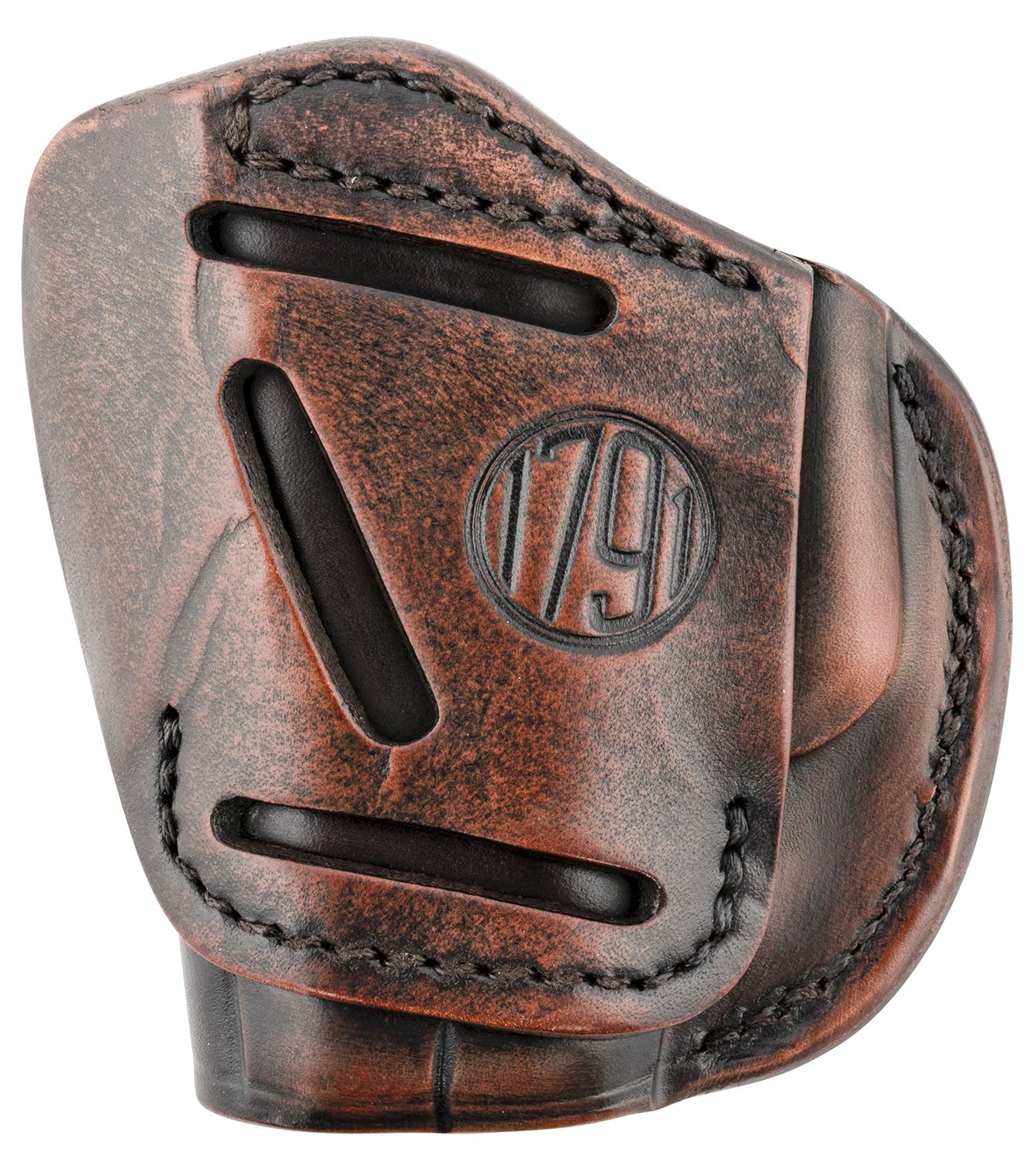 1791 Gunleather 4WH2VTGR 4-Way IWB/OWB Size 02 Vintage Leather Belt Clip...-img-0