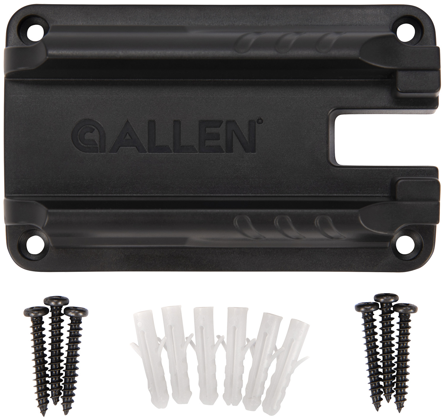 Allen Gun Ready Rail Handgun Magnet Black Metal Holds 1 Handgun