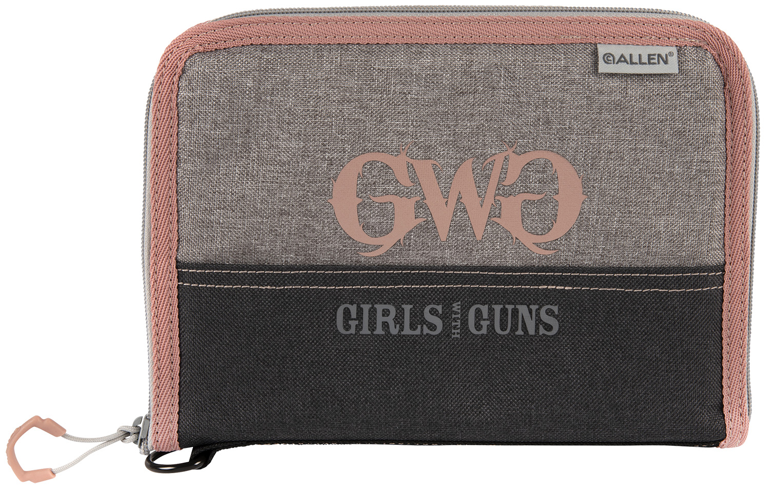 ALLEN Girls With Guns 9072 Roses Are Gold Full-Size Pistol Case