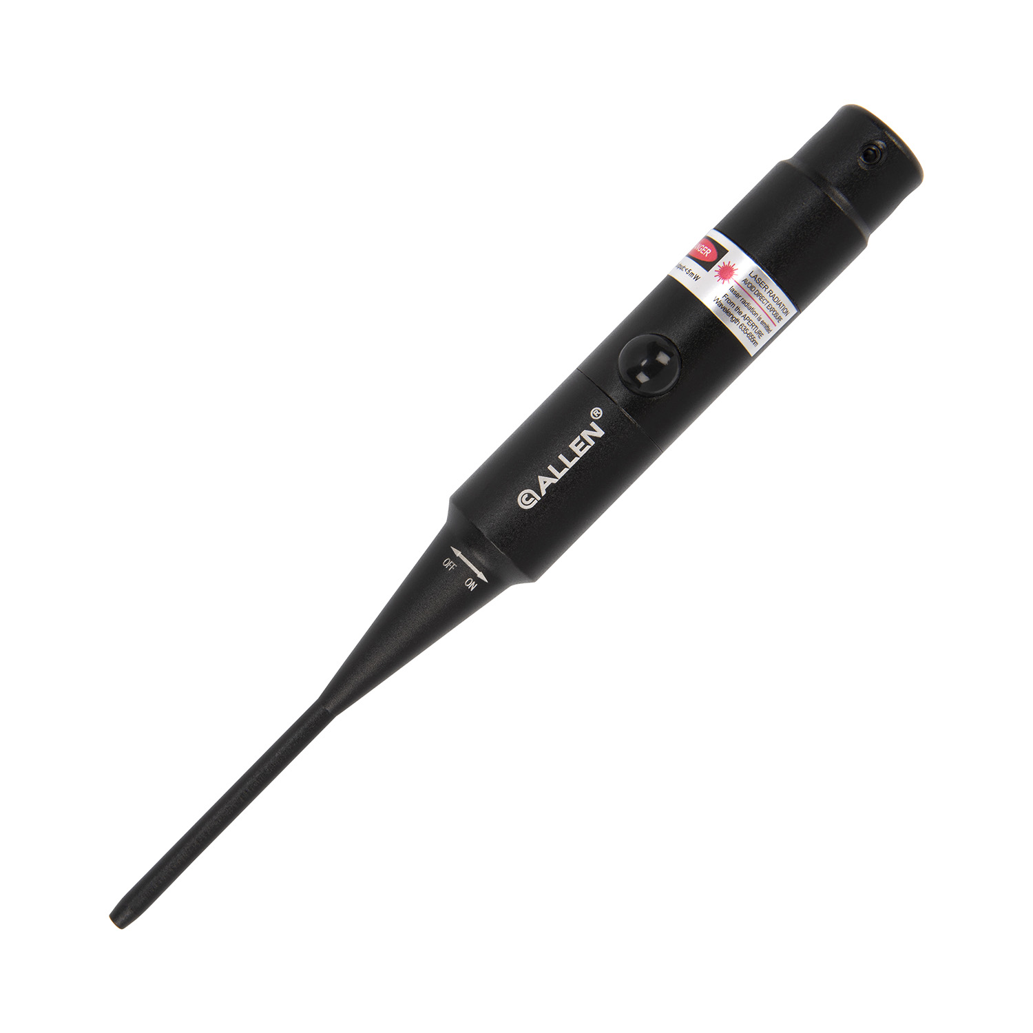 Allen 70648 X-Ring Laser Bore Sighter Made Of Black Steel For .177 To .50 Caliber Rifles, Or 12 & 20-Gauge Shotguns