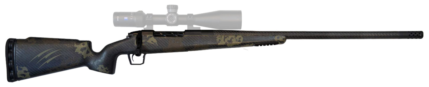 Fierce Firearms LRCR300WINMMV4 Carbon Rival LR 300 Win Mag 3+1 24" Carbon-img-0