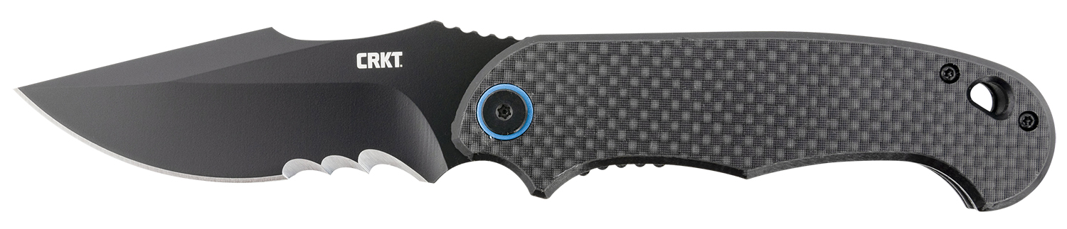 CRKT PSD Knife 3.63" Carbon Fiber G10 Overlay
