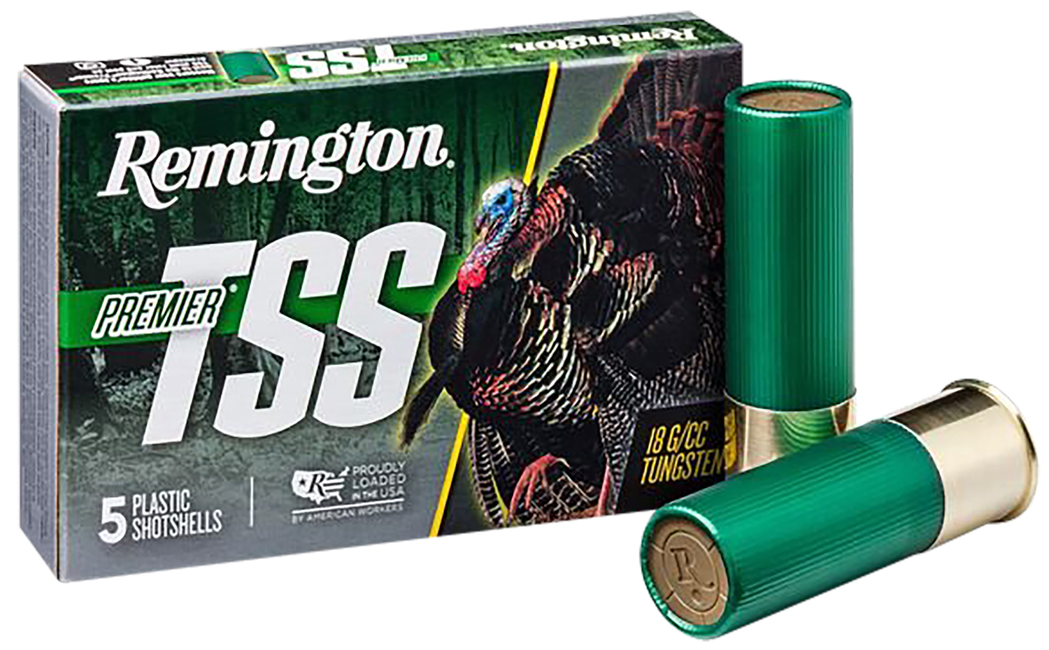 Remington Premier TSS Turkey 12 Gauge 3" 1-3/4 oz #7 Tungsten Shotshell (5/Box)