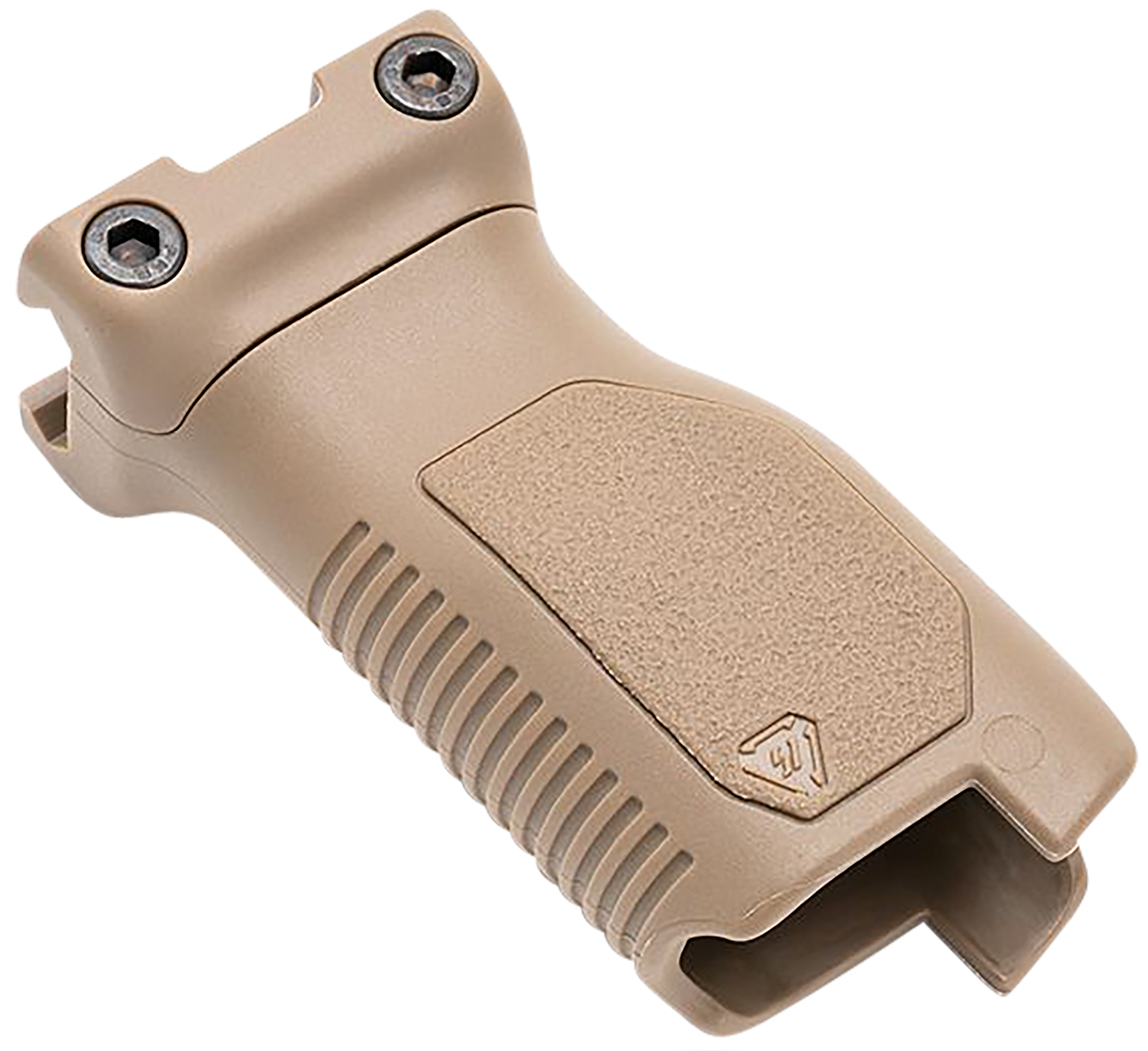 Strike Industries ARCMAGRAILLFDE Angled Vertical Grip FDE Polymer Picatinny - Strike Industries - ANGLED VERTICAL GRIP