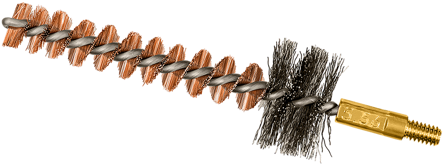 Otis FG367HT Chamber Brush  5.56mm Rifle #8-32 Thread 1 Bronze/Steel Bristles