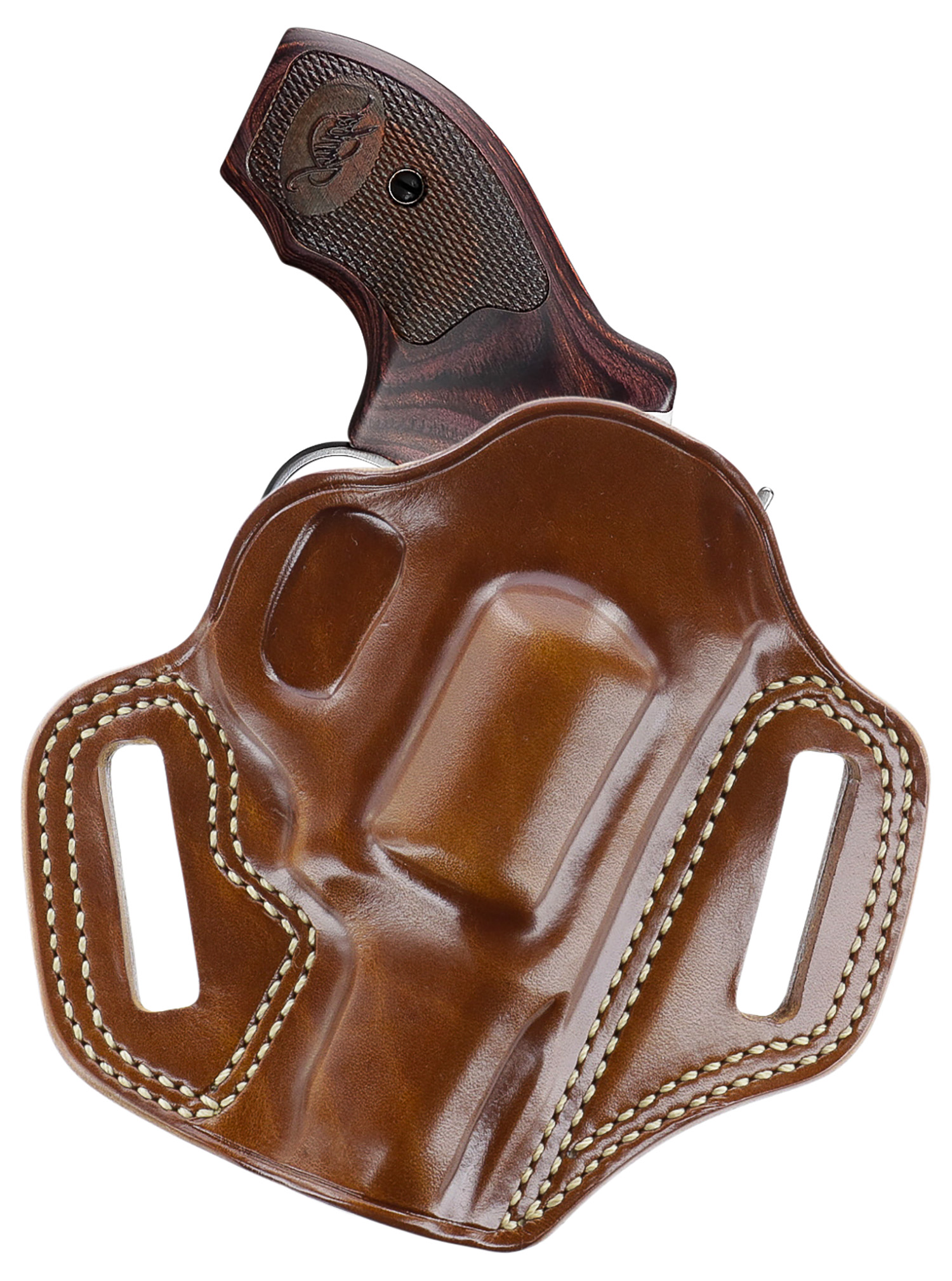 Galco CM312 Combat Master Tan Leather Holster for Kimber K6S 2"