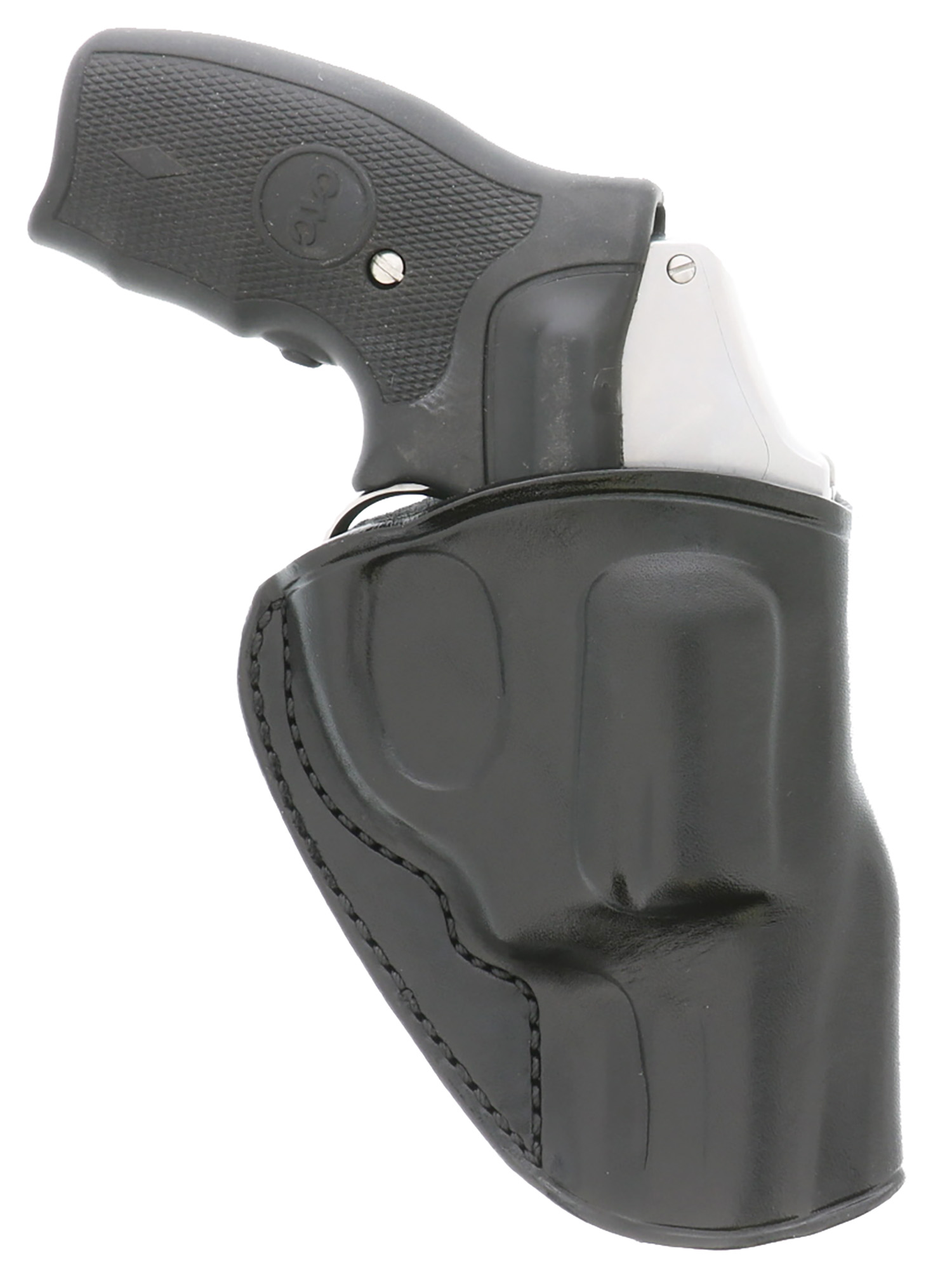 Galco SG158B Stinger OWB Black Leather Holster for S&W J Frame 1.5" Belt