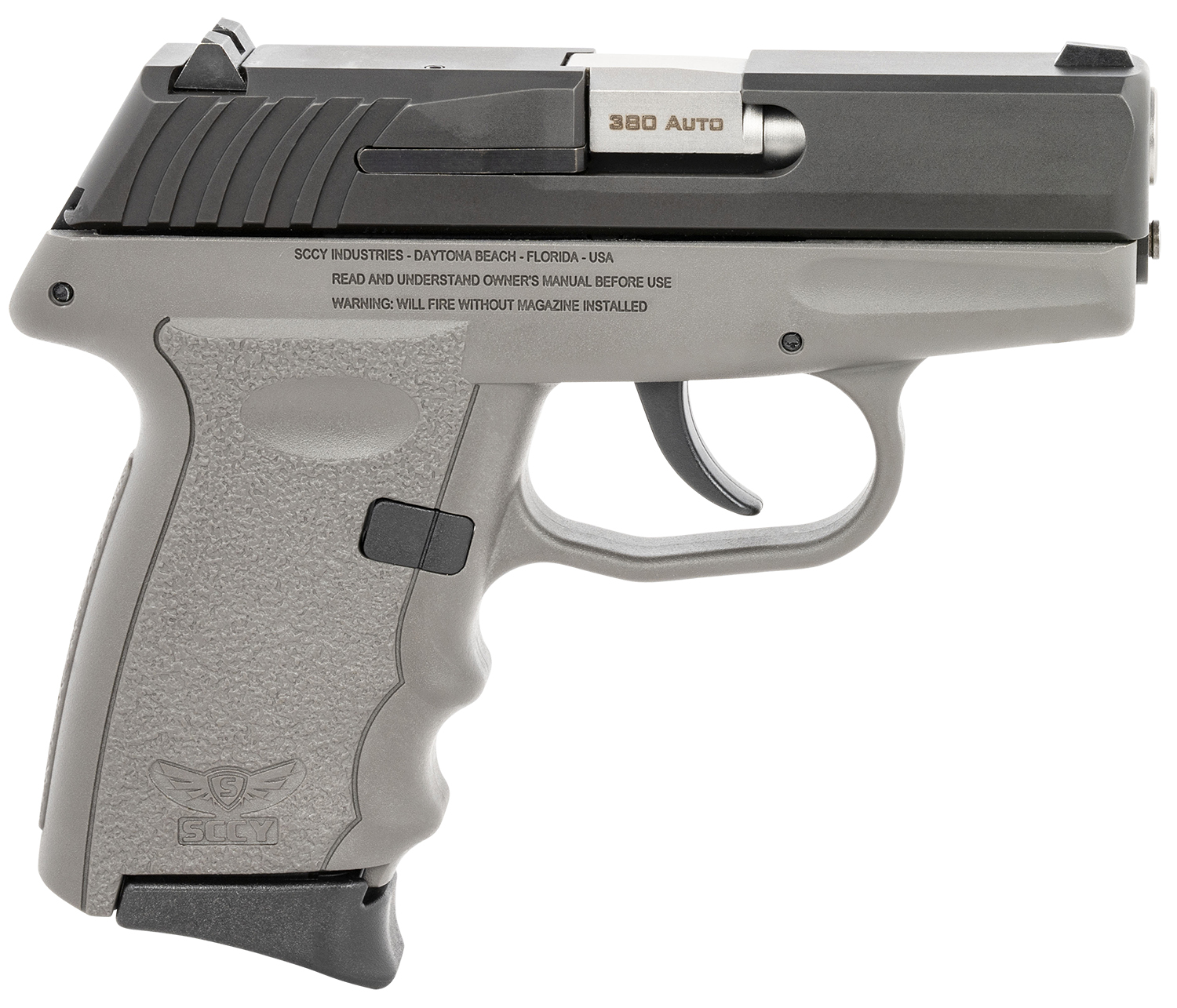 SCCY Industries CPX-3CBSG CPX-3 380 ACP 10+1 3.10" Sniper Gray Polymer...-img-0
