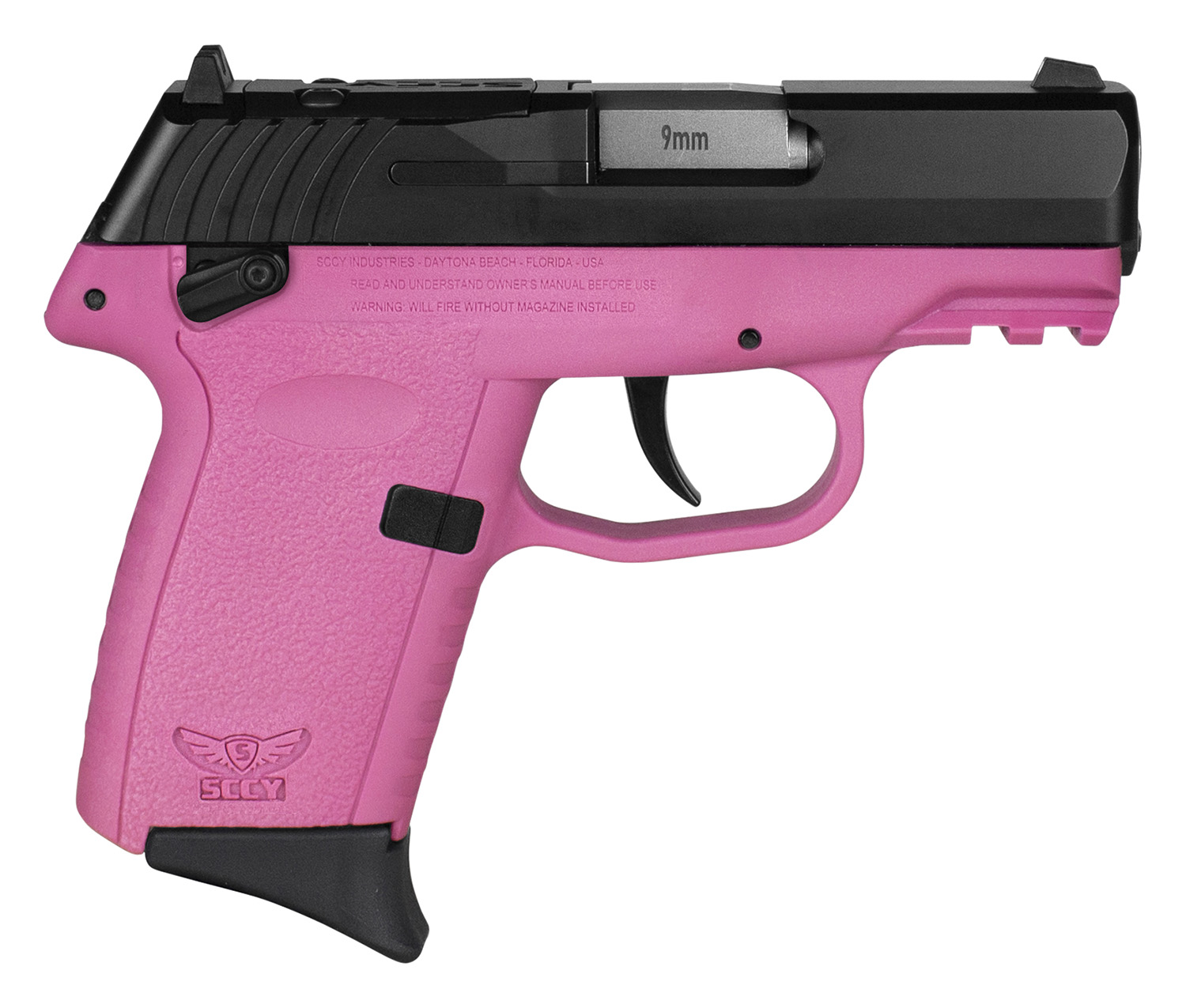 SCCY Industries CPX1CBPKRDRG3 CPX-1 Gen3 RDR 9mm Luger 10+1 3.10" Pink...-img-0