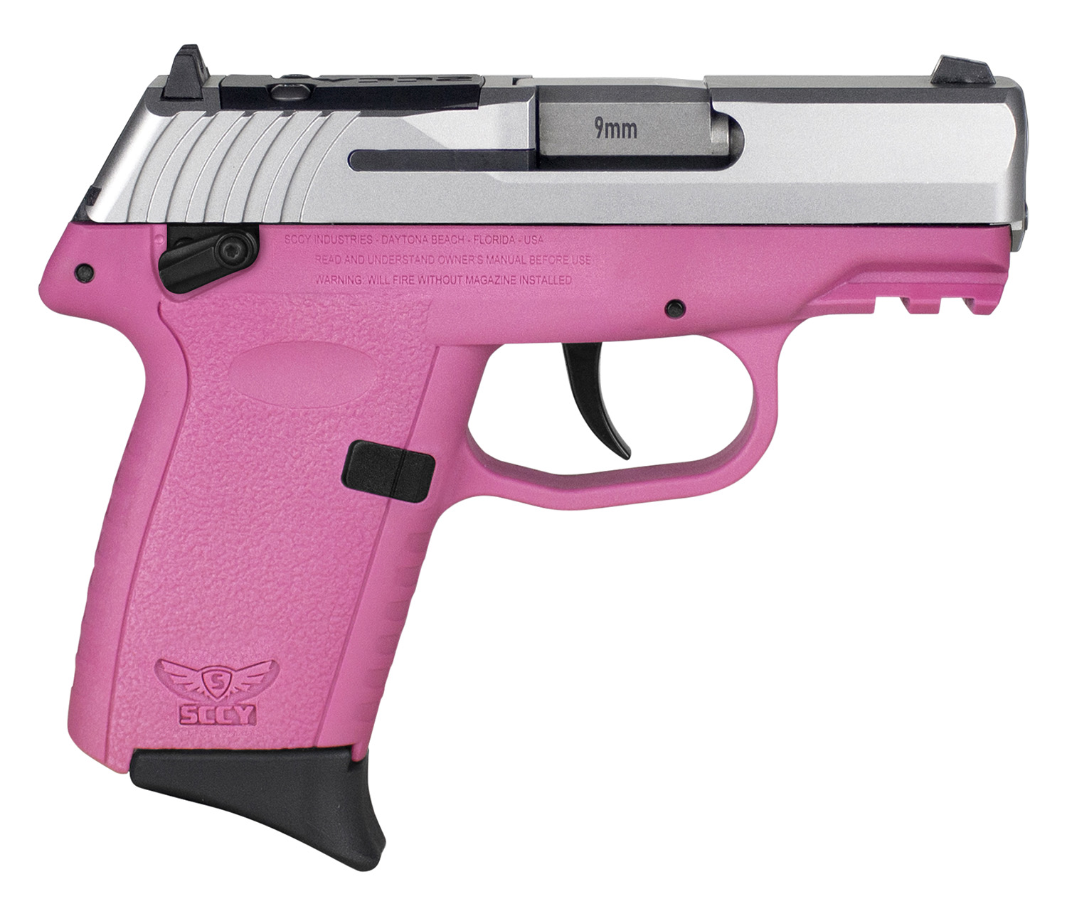SCCY Industries CPX1TTPKRDRG3 CPX-1 Gen3 RDR 9mm Luger 10+1 3.10" Pink...-img-0