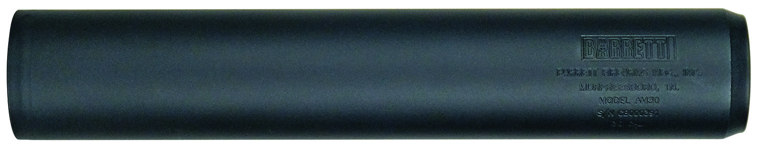 BARR AM 30 Black Titanium Suppressor, 1.50" Diameter, 8.30" OAL, 5/8"-24 tpi