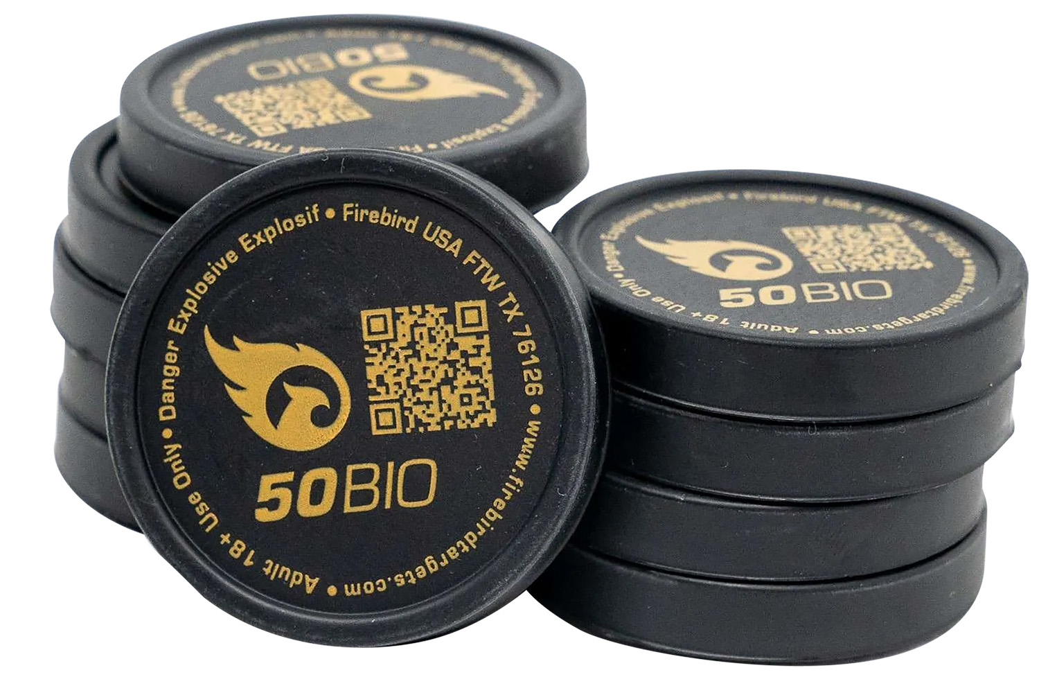 Firebird 50BIO Biodegradable Detonating Targets - Eco-Friendly Shooting-img-0
