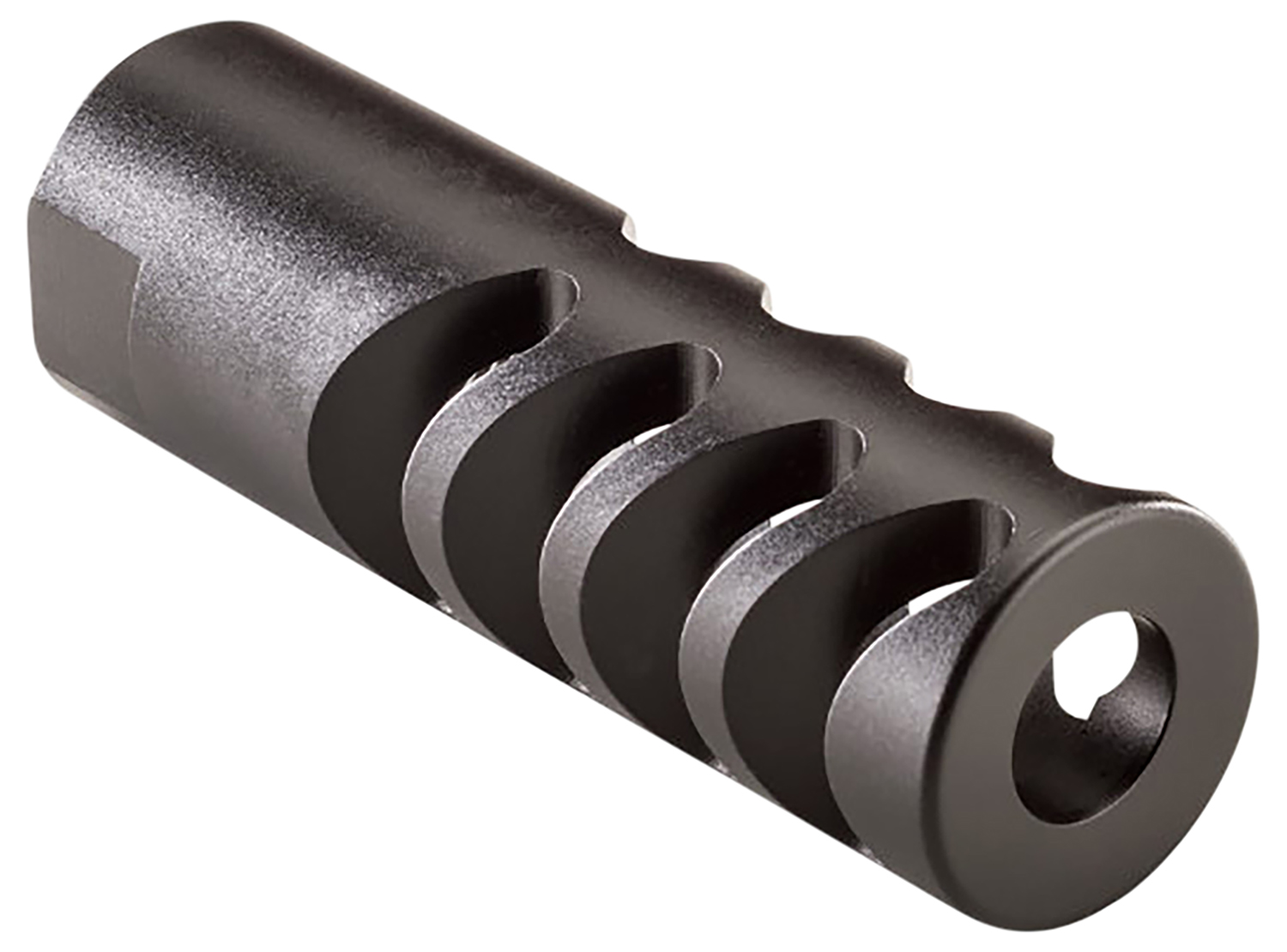 Alexander Arms MBMMB64KIT Millennium Muzzle Brake Kit Black Steel with 49/64-20 RH tpi Threads 4 OAL 3.50 Diameter for 50 Beowulf