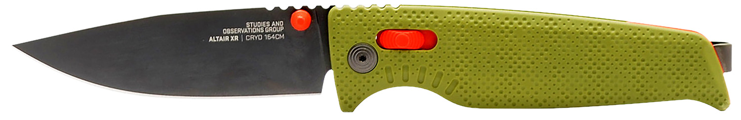 S.O.G SOG12790357 Altair XR 3.20" Folding CPM 154 SS Blade, GRN Handle