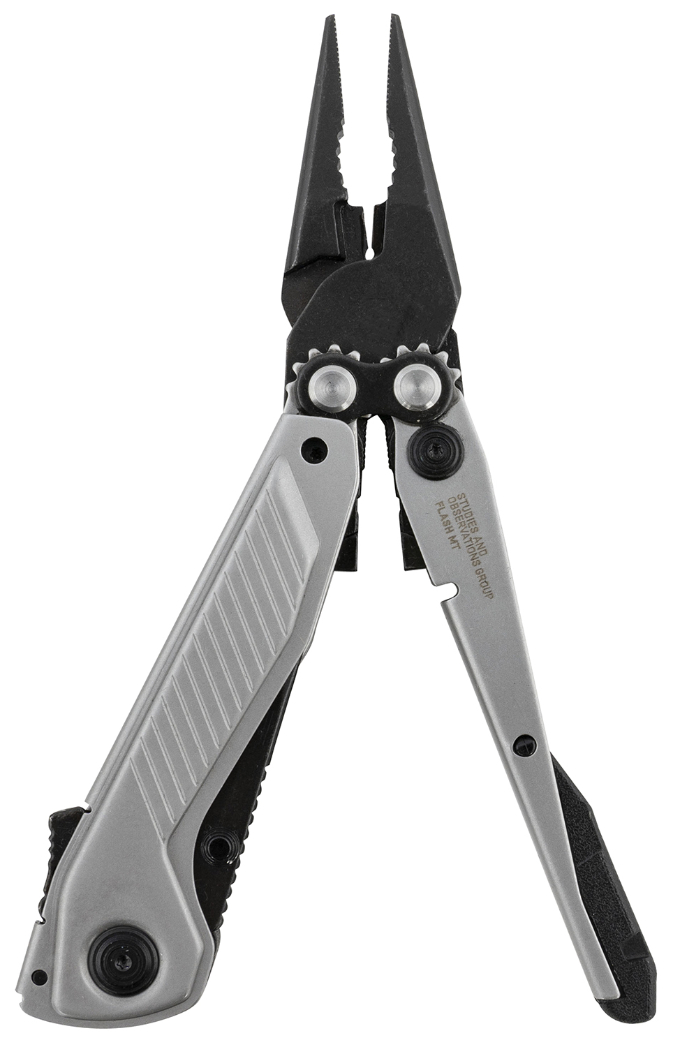 SOG SOG29550141 Flash MT Multi-Tool Black/Silver Cryo D2 Blade 5.60" - SOG