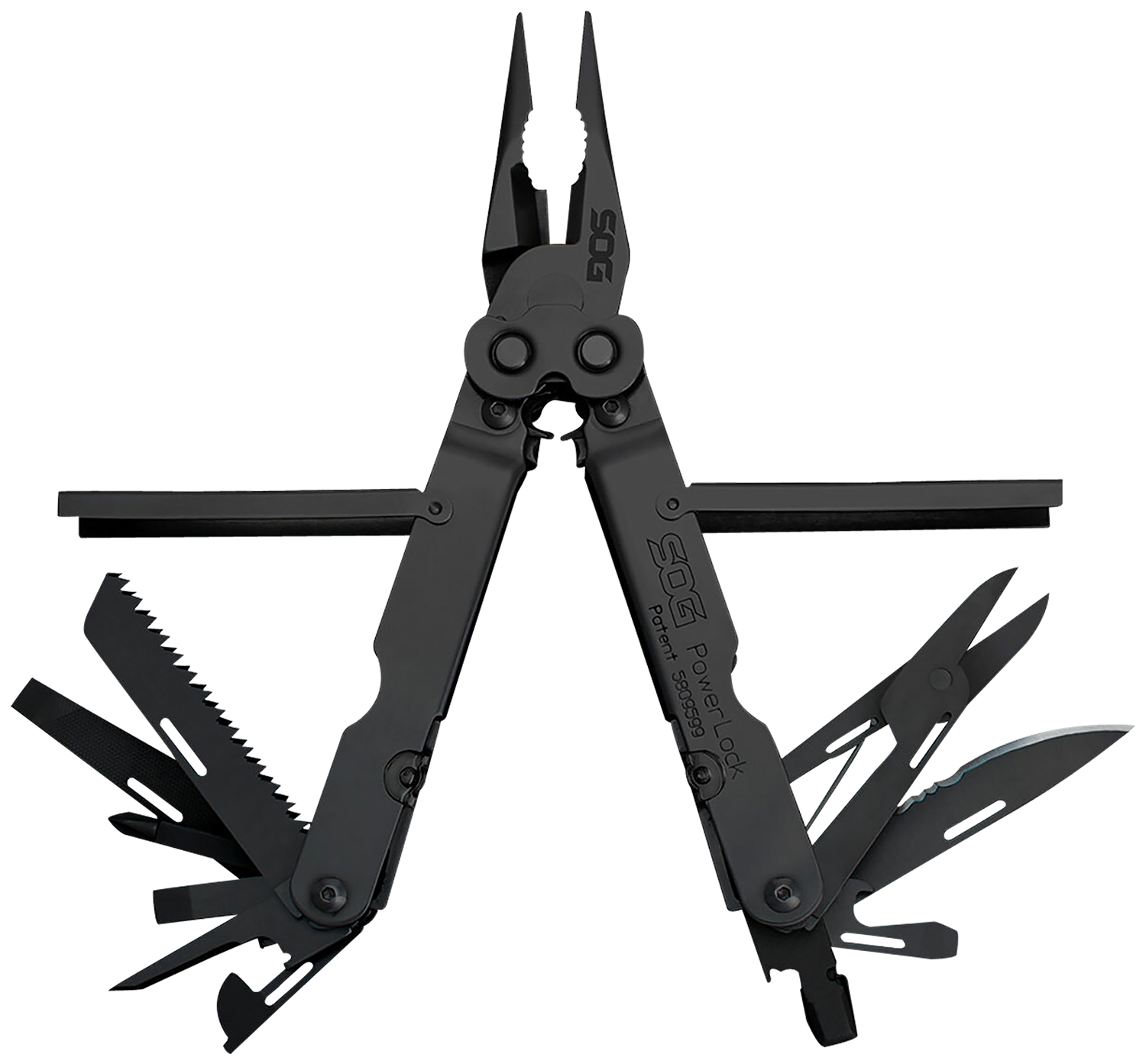 SOG B61N-CP      POWERLCK EOD BLK OXDE NYLN SHEATH