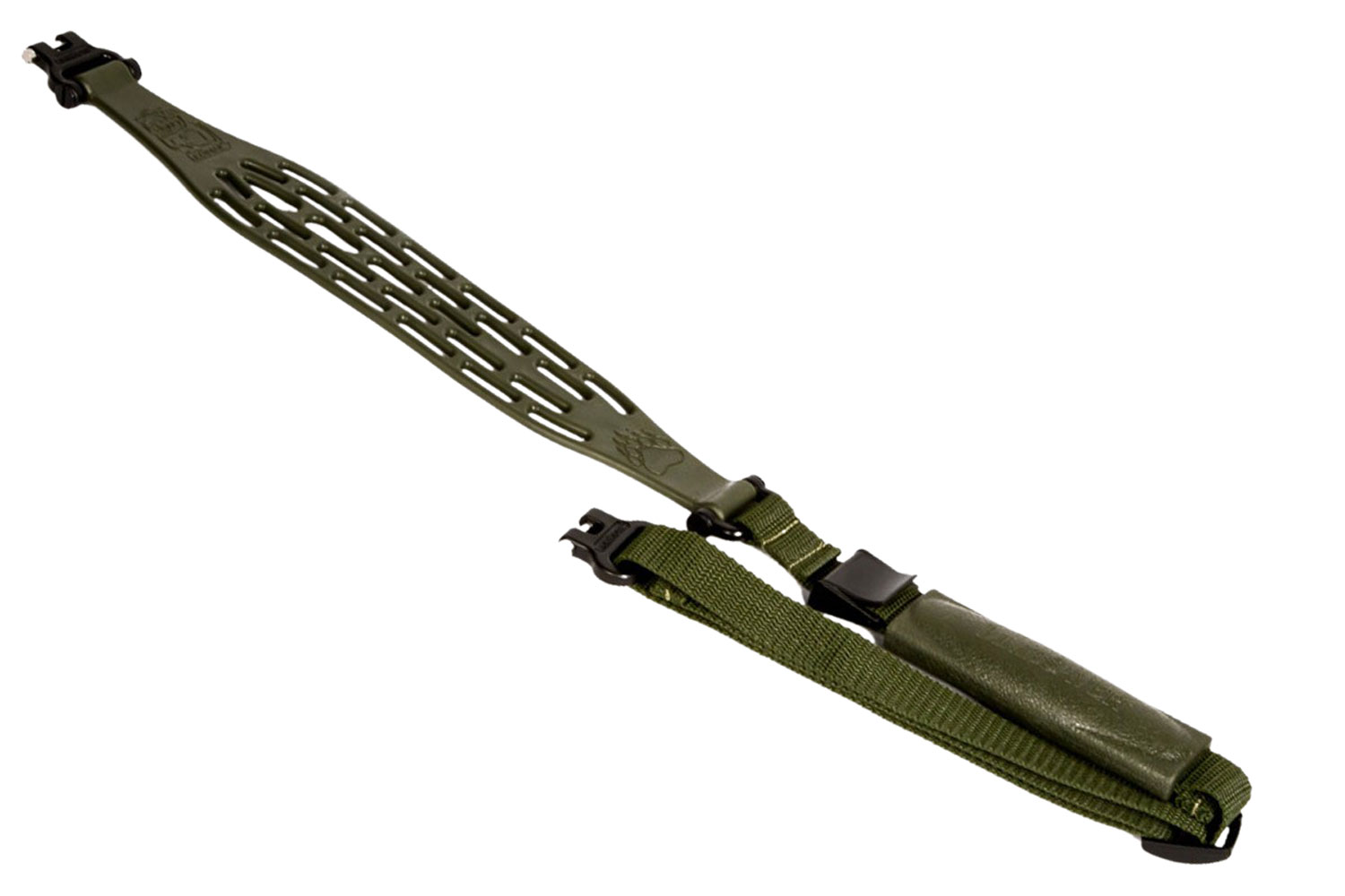 Limbsaver 12192 Kodiak-Air Sling OD Green NAVCOM Rubber w/ 2 W & Adjustable Design for Rifles