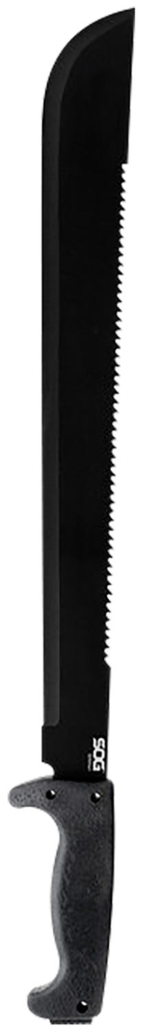 S.O.G SOG-MC02-N SOGfari  18 Black Powder Coated 3Cr13MoV SS Blade Black Kraton Handle 24 Long Includes Sheath