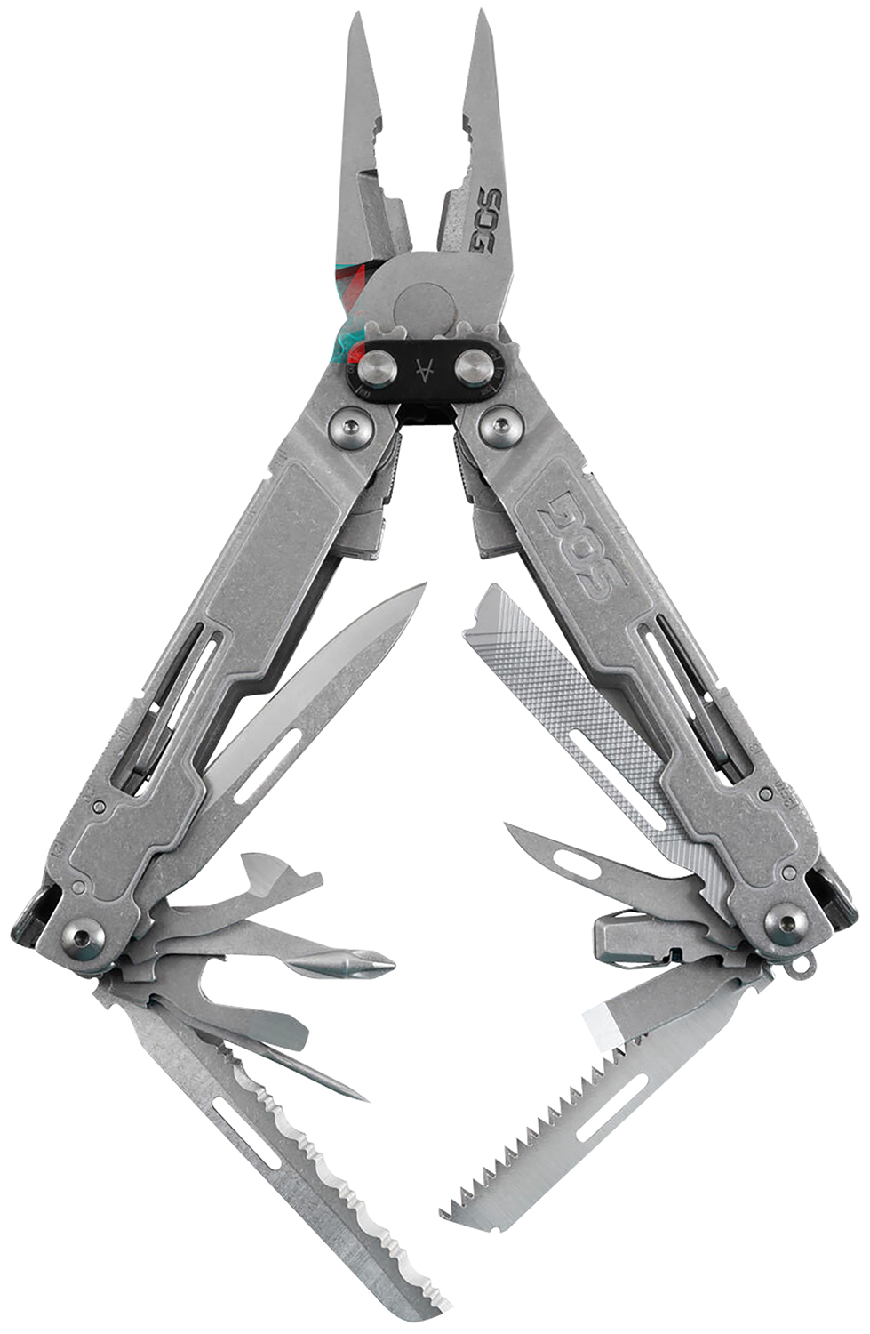 SOG SOGPA2001CP PowerAccess Deluxe 21-Tool Stone Washed Multi-Tool w/Sheath