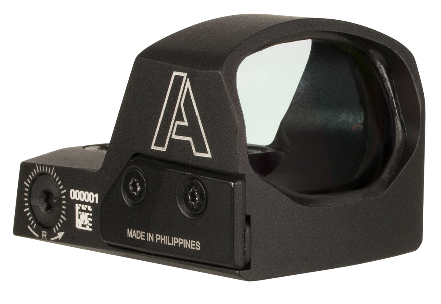 AmeriGlo HVN02 Haven 1x 5 MOA Red Dot Sight Matte Black Aluminum Housing