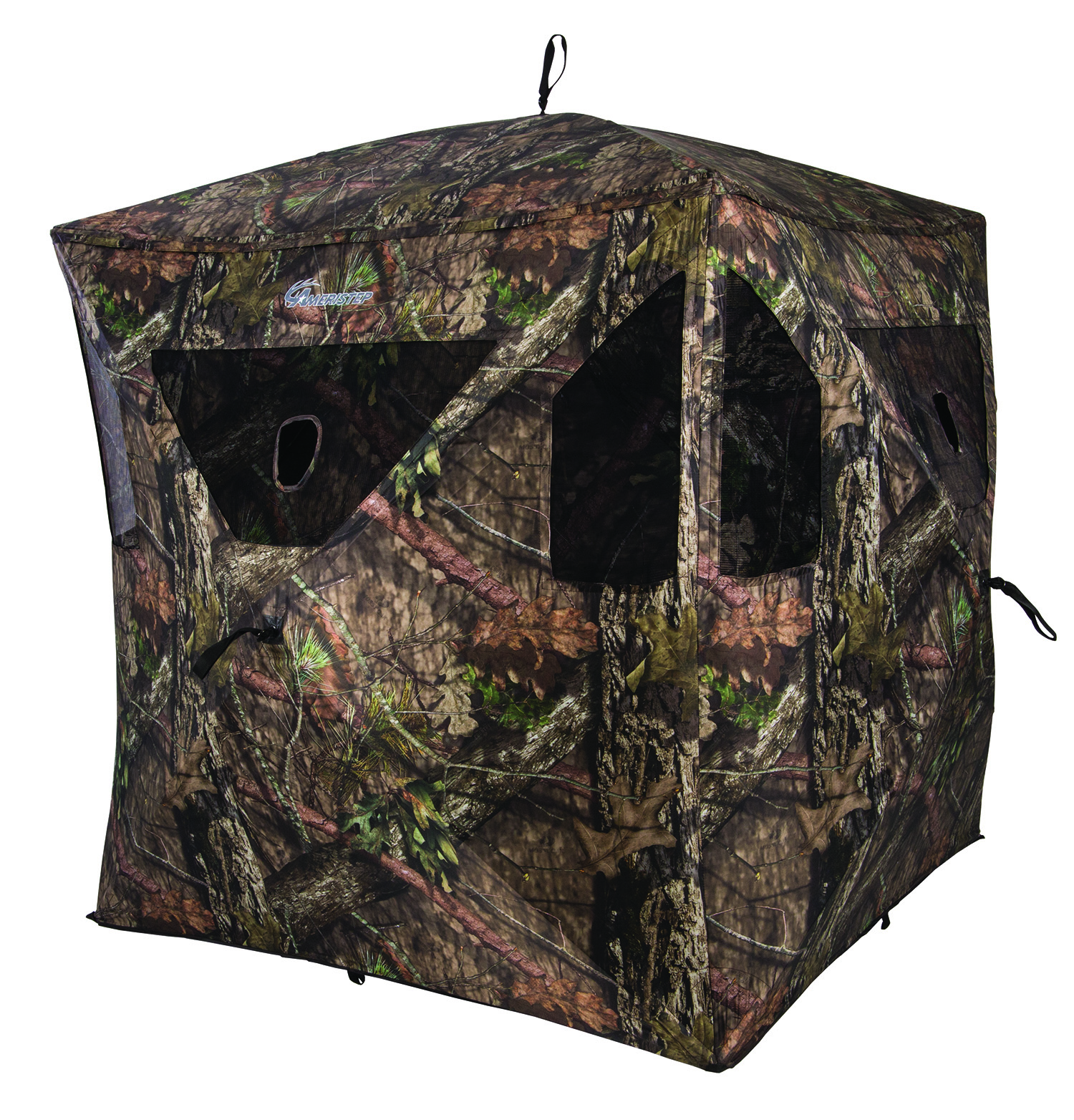 Ameristep AMSAMEBL3029 Brickhouse Ground Blind Mossy Oak 67"x75" 16 lbs