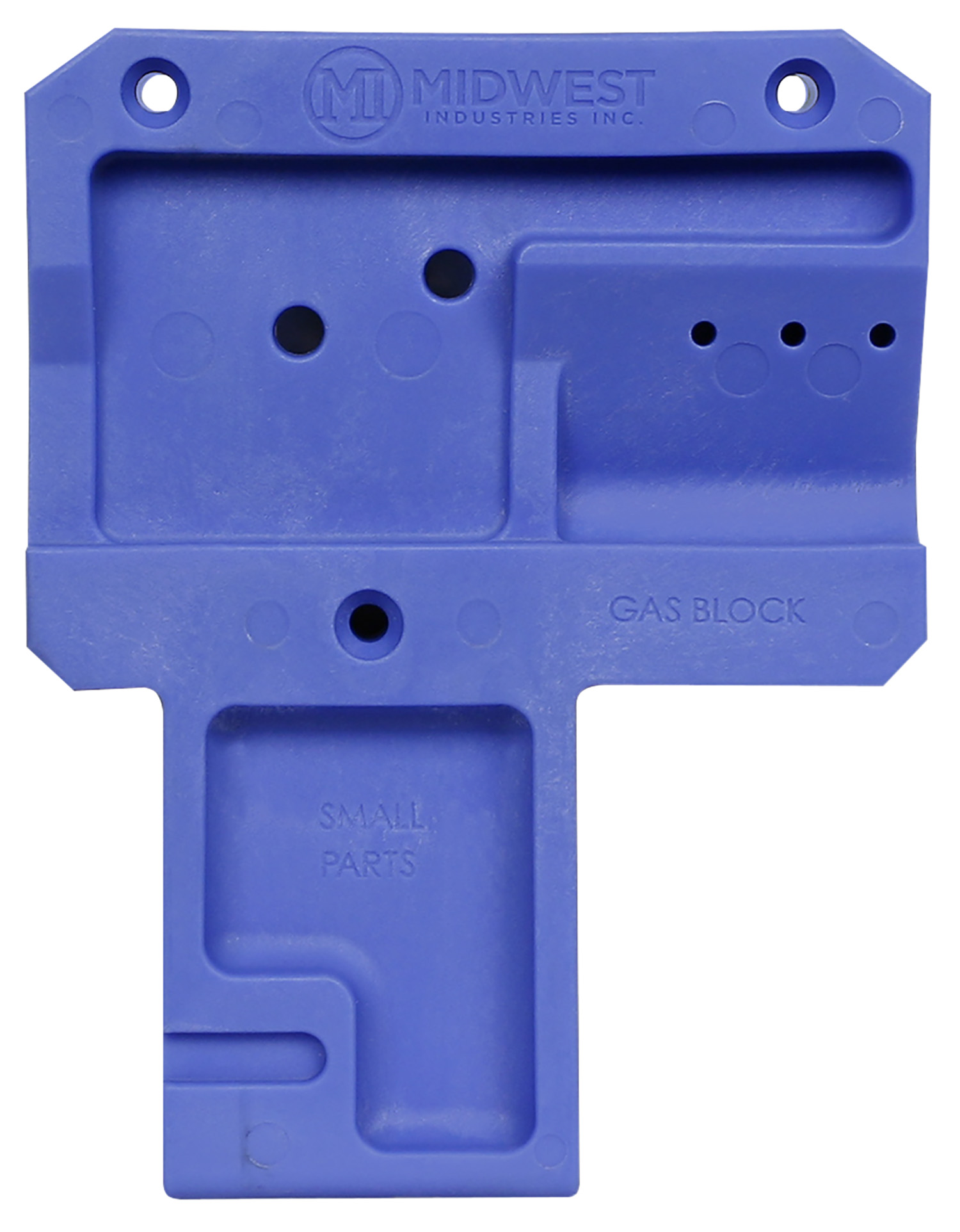 Midwest Industries MILRB Lower Receiver Block  Blu Polymer for Mil-Spec AR-15 Lower