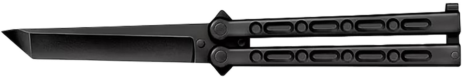 Cold Steel CS-92EAB FGX Balisong 5” Folding Plain Tanto Black Griv-Ex...