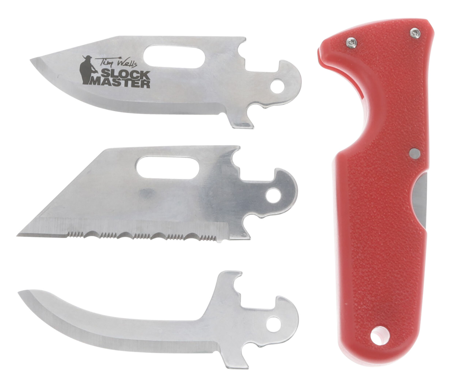 Cold Steel CS40ATZ Click-N-Cut Slock Master 2.50" Fixed Caping-Clip-Util...