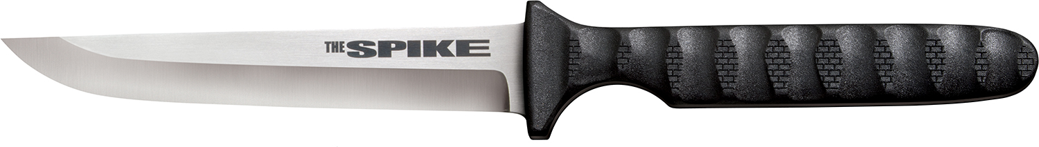 Cold Steel CS-53NCC Spike 4” Fixed Drop Point Plain Cryo 4116 SS...