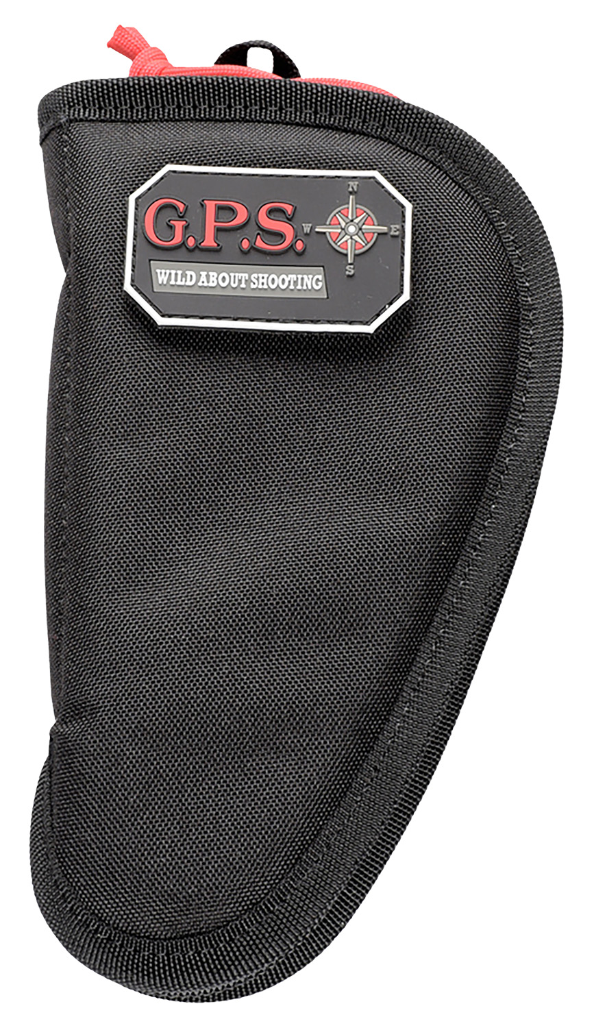 G*OUTDOORS Contoured Black Pistol Case for Barrels 4in or Less GPS-1004CPCB