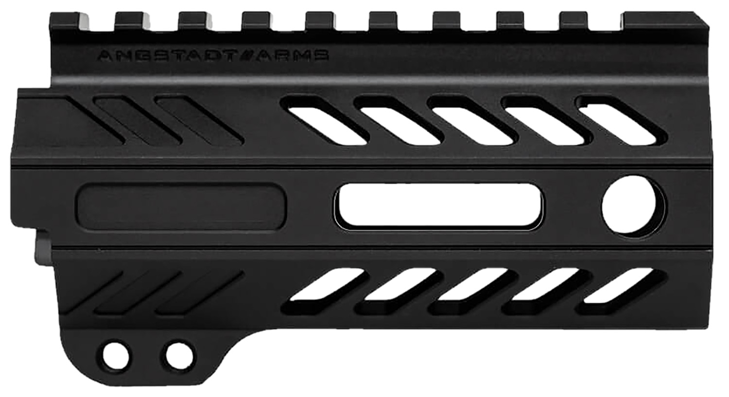 Angstadt Arms AA004HGMLT Ultra Light Aluminum M-LOK Handguard Black 4"