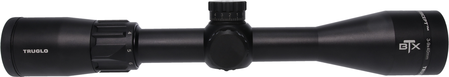 TruGlo TGTG85394BI Intercept Rifle Scope Black 3-9x 40mm Tube Duplex...
