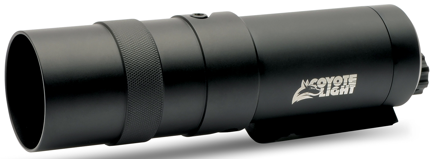 HME HMECLW Coyote Light Matte Black LED, 800 Yards, 18650 Battery