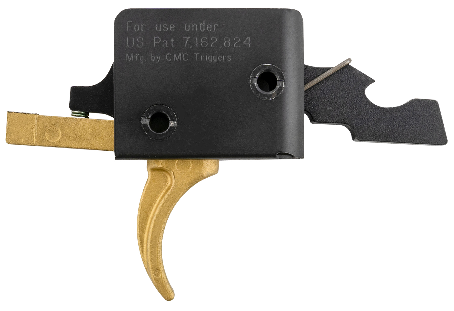 CMC 91501GF Drop-In Gold Finger Single-Stage Curved Trigger 3.5 lbs