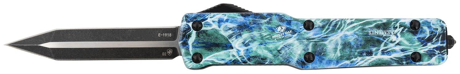 Templar Knife MZMOS121 Premium Weighted Slim 3.16" OTF Dagger Plain Blac...