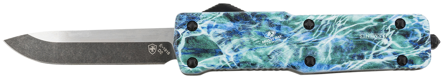 Templar SZMOS321 3" OTF D2 Blade, Mossy Oak Seafoam Handle Knife - TEMP - DROP POINT for sale at TheGunDock