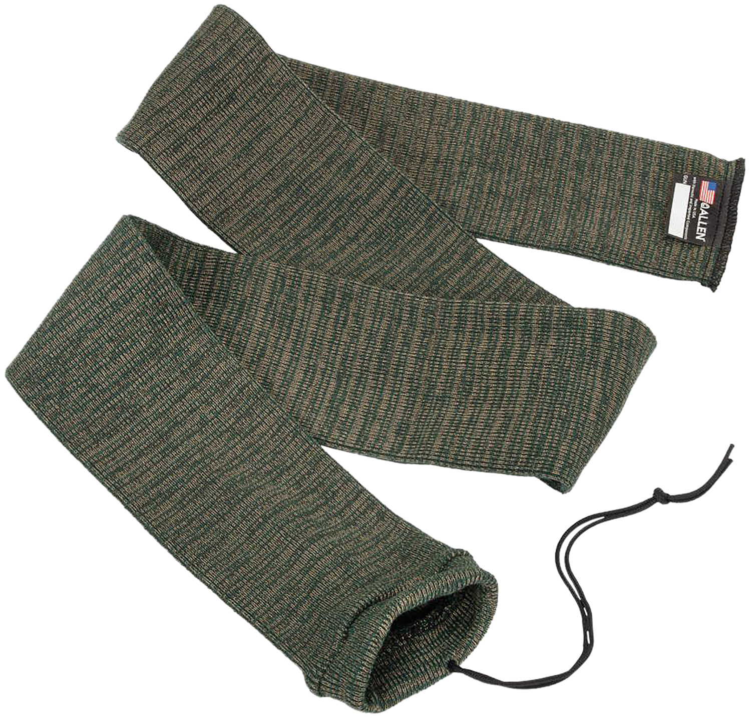Allen 133 Gun Sock  52 Rifle/Shotgun Heather Green Silicone-Treated Knit