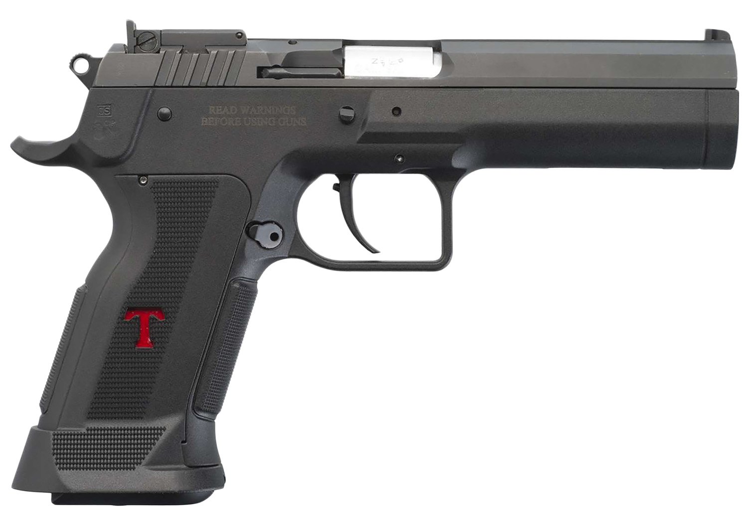 Tanfoglio TFSTOCK3P40 Stock III 40 S&W 13+1 4.44" Black Polymer Pistol