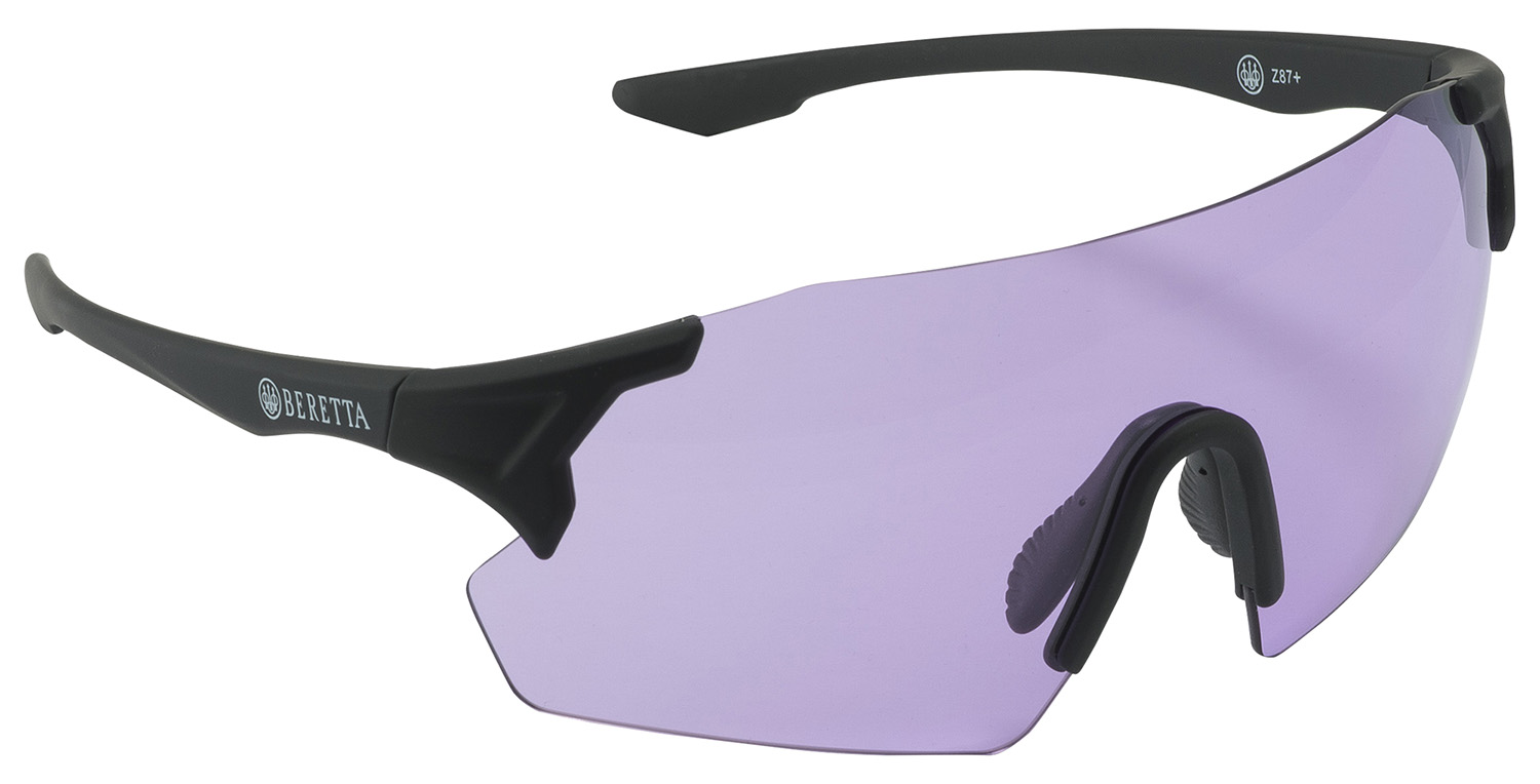 Beretta OC061A28540316UNI Challenge EVO Glasses Purple Lens Black Frame