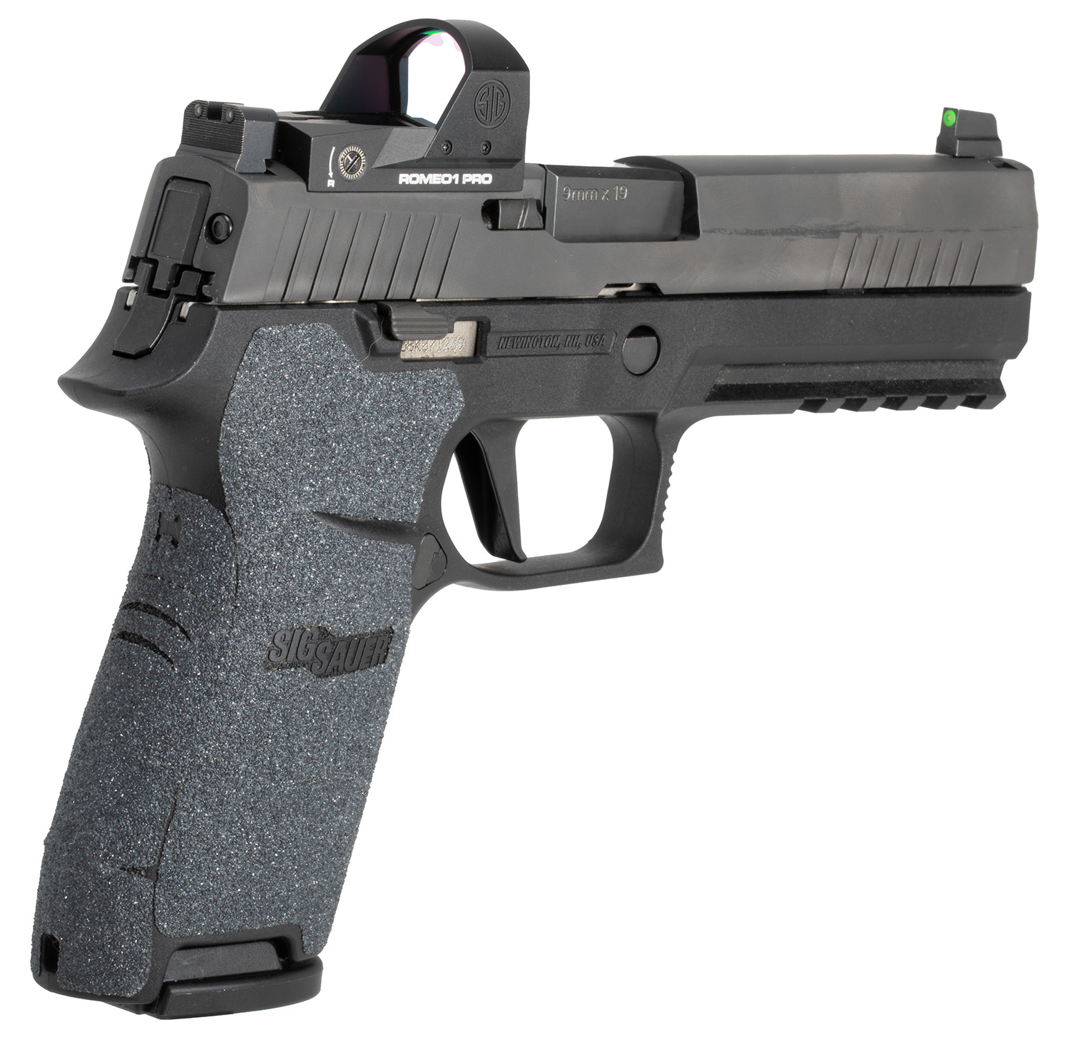 Hogue 17639 Wrapter Adhesive Grip made of Heavy Grit with Black Finish for Sig P320 Full Size with Medium Grip Module Hogue 17639 Wrapter Adhesive Grip made of Heavy Grit with Black Finish for Sig P320 Full Size with Medium Grip Module