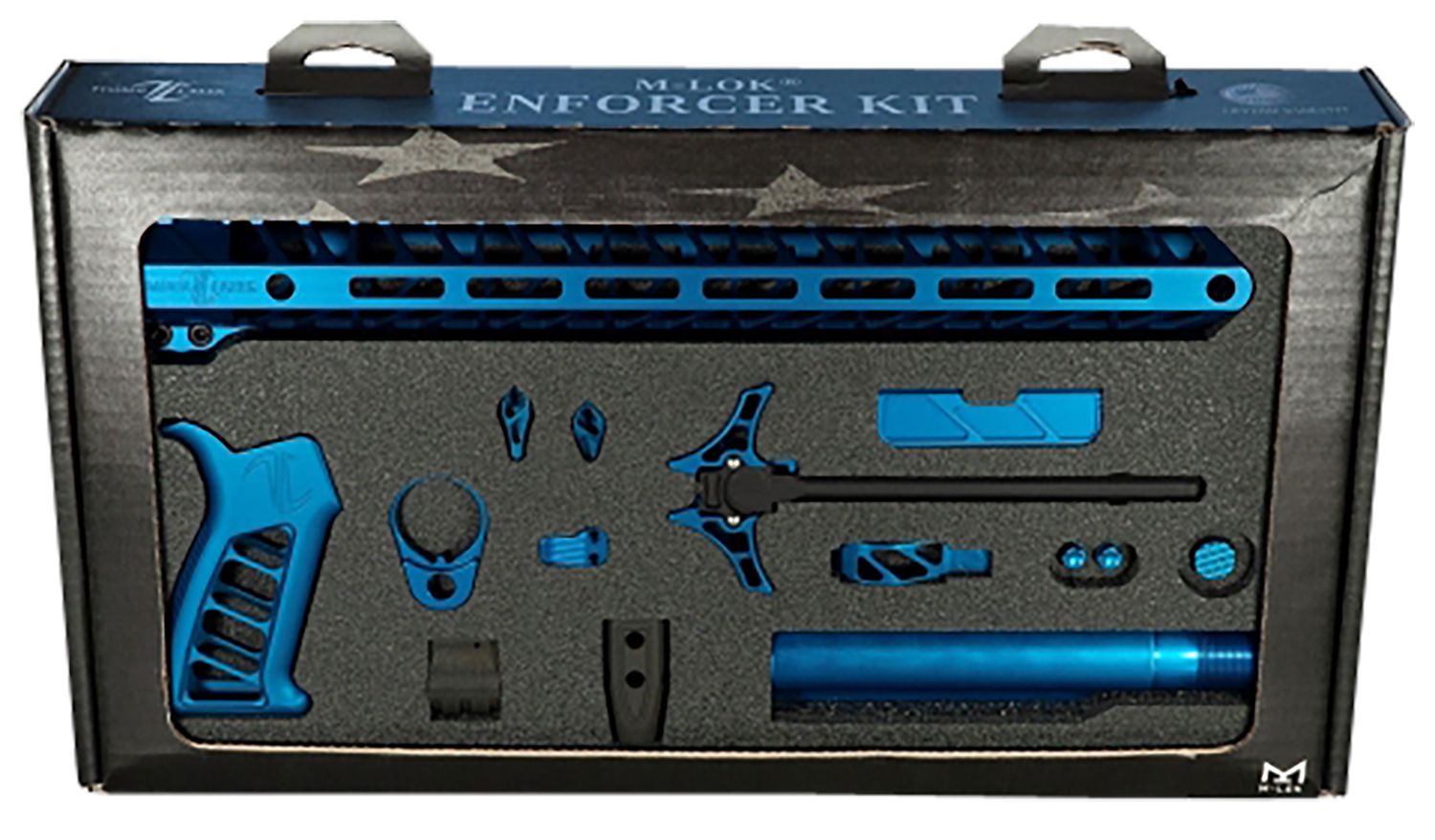 Timber Creek Outdoors TCOEKB Enforcer Complete Build Kit Blue Anodized f...