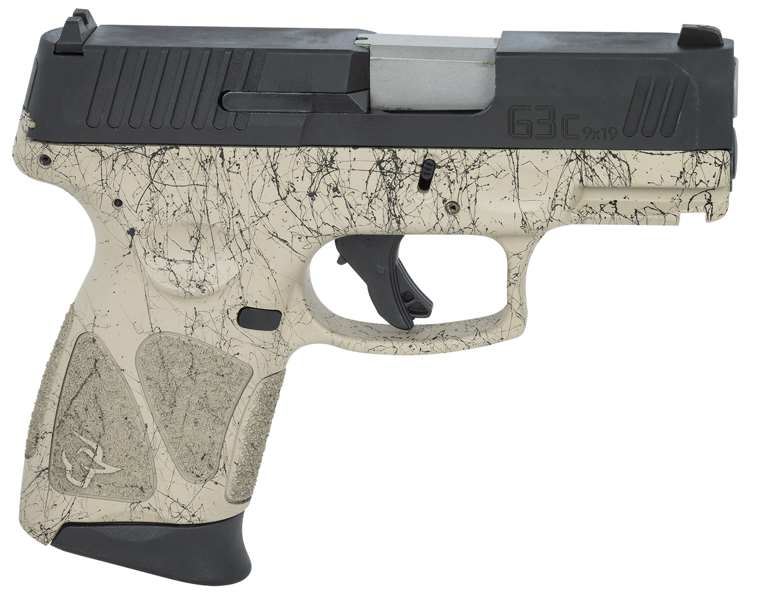 Taurus G3C 9mm 3.2" Handgun (FDE/Black Splatter)