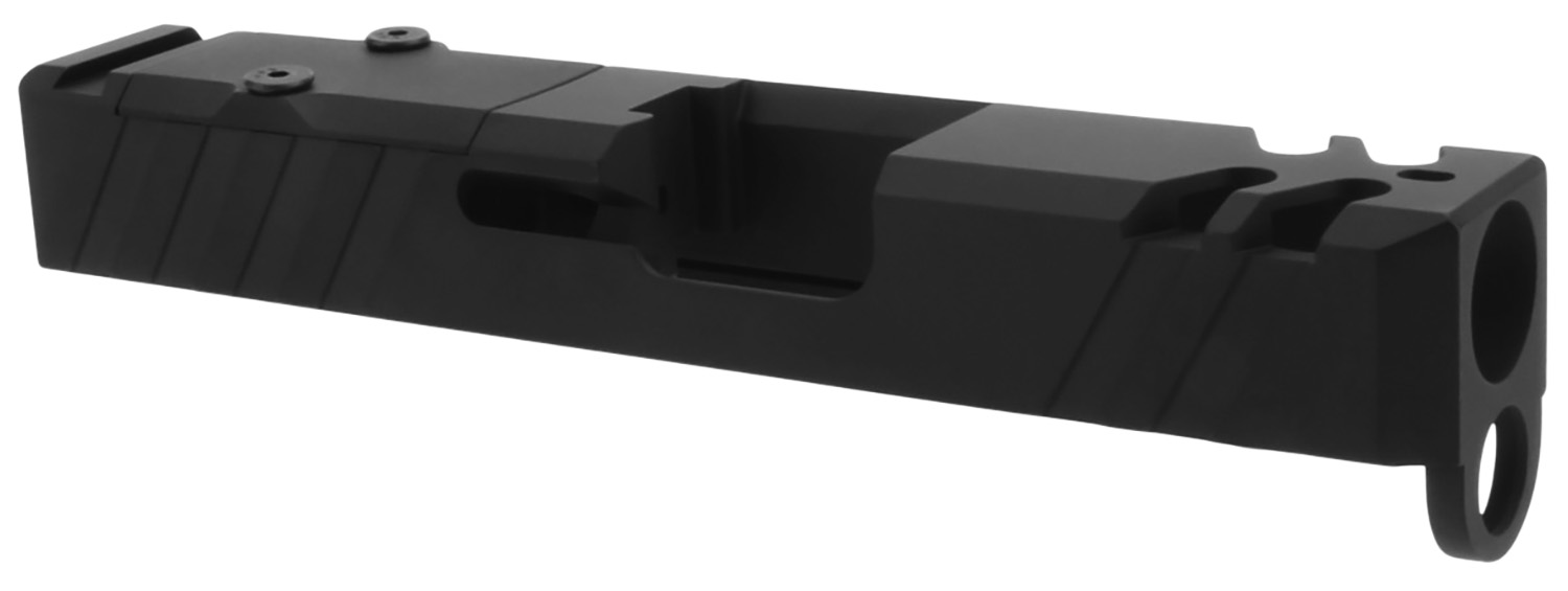 TacFire Replacement Slide 9mm Luger Graphite Black Cerakote Stainless ...