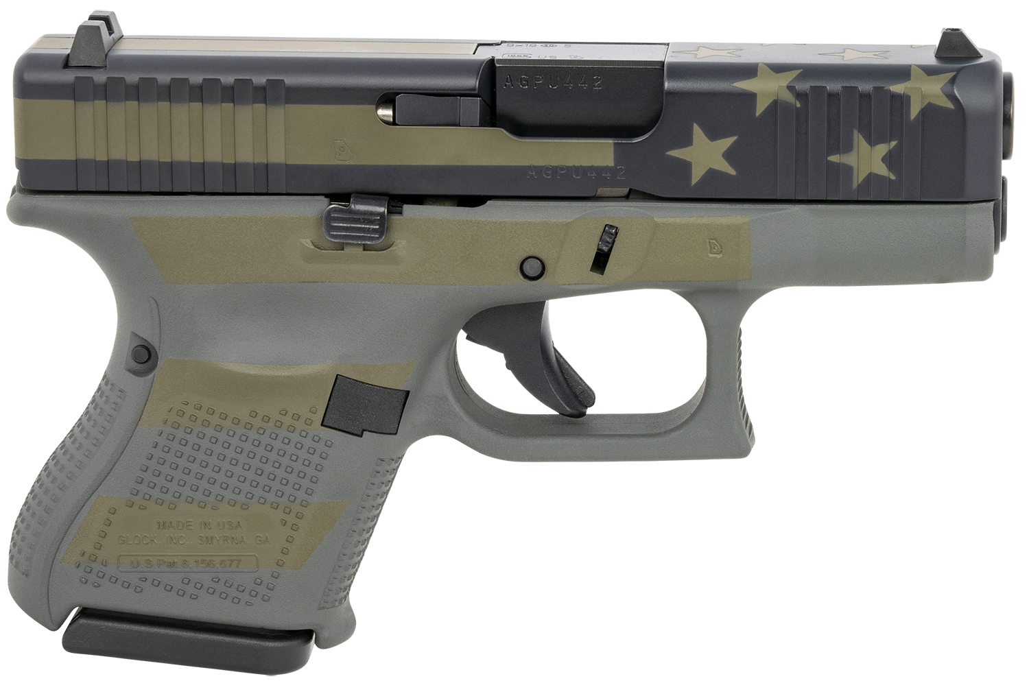 Glock Ua265S204-Op G26 9Mm G5 10R Cera Pistol NIB-img-0